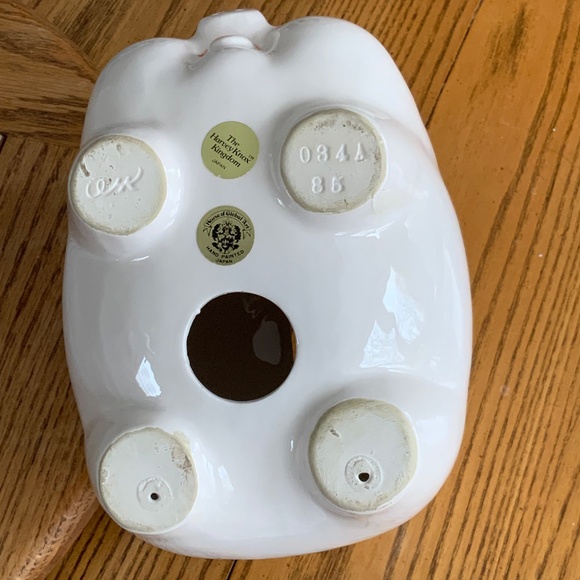 The Harvey Knox Kingdom Vintage Ceramic Piggy Bank With Top Hat - Picture 7 of 8